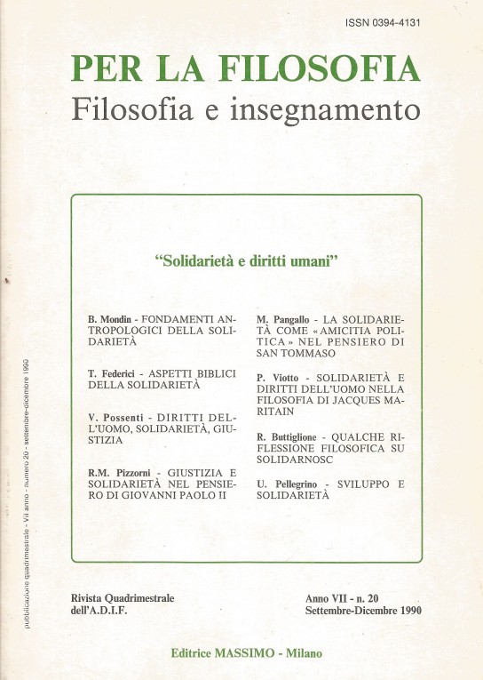 La copertina della rivista su cuoi apparve l'articolo